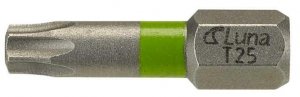 Groty wkrętakowe ze strefą skrętną Torx H6.3 25 mm TX27 (2 szt.)
