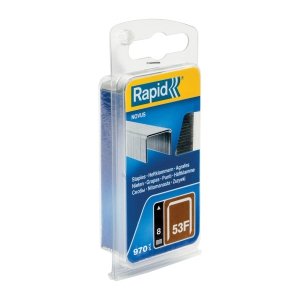 Zszywki Rapid z drutu cienkiego nr 53F (8 mm) - opakowanie 970 szt.