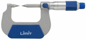 Mikrometr ze stożkowymi końcówkami pomiarowymi Limit 0-25 mm