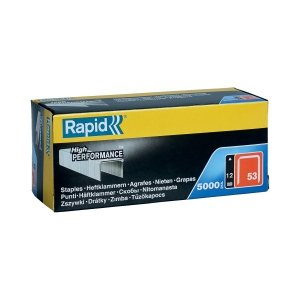 Zszywki Rapid z drutu cienkiego nr 53 (12 mm) - opakowanie 5000 szt.