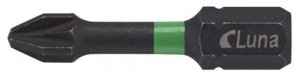 Groty skrętne (Torsion) krzyżowe Pozidriv PZ1 IMPACT 32 mm (2 szt.)