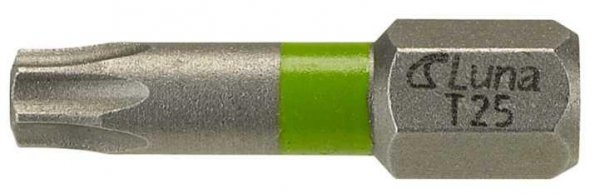 Groty wkrętakowe ze strefą skrętną Torx H6.3 25 mm TX27 (2 szt.)