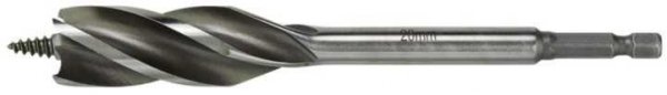 Wiertło do drewna z 4 ostrzami z chwytem 3/8&quot; 25 mm