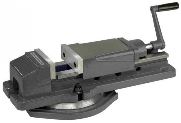 Hydrauliczne imadło maszynowe 127 mm