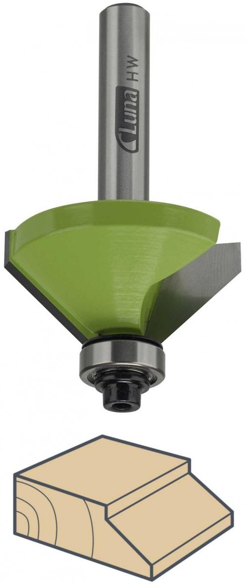 FREZ FAZOWY 30/17.5/55/8mm łożysko dolne 10x5mm kąt fazowy 30o