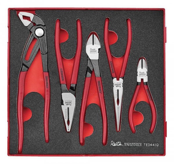 Zestaw szczypiec Teng Tools TED441Q