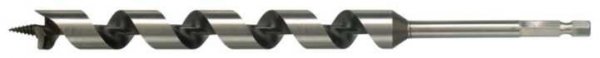 Wiertło do drewna z chwytem 1/4&quot; do uchwytu wiertarskiego 16 mm