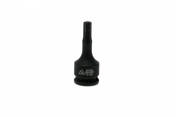 Nasadka trzpieniowa udarowa 6-kątna z chwytem kwadratowym 3/8&quot; 6 mm