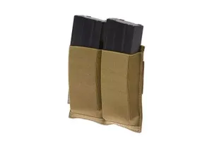 Podwójna ładownica typu Speed na magazynki typu M4/M16 - coyote brown
