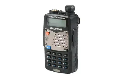 Ręczna, dwukanałowa radiostacja Baofeng UV-5RA - krótka bateria (VHF / UHF)