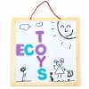 Magnetyczna Tablica edukacyjna 3w1 kredowa literki ECOTOYS