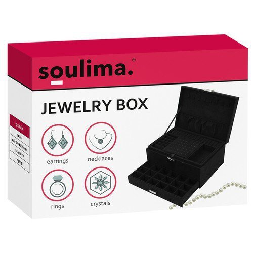 Szkatułka/ kuferek na biżuterie Soulima 22262