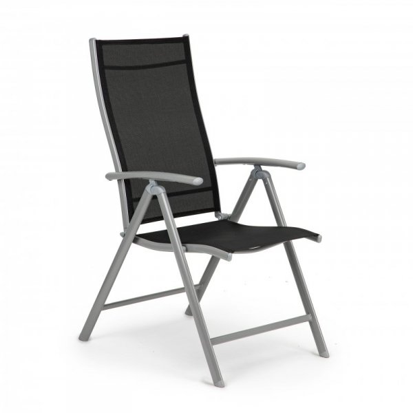 Krzesło ogrodowe składane metalowe regulacja taras
