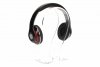 Słuchawki stereo z mikrofonem, 4pin mini jack AUDIOFEEL2 BLACK