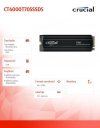 Dysk SSD T705  4TB M.2 NVMe 2280 PCIe 5.0 14100/12600 radiator