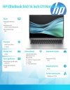 Notebook EliteBook 840 G11 U7-155H 1TB/32GB/W11P/14.0  9G0V8ET