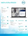 Laptop Dell Pro 16 Plus PB16250 W11P Ultra 5 236V/16GB/512GB SSD G4 CL35/16.0 FHD+/Arc/FgrPr&SmtCd/FHD/IRCam/Mic/WLAN+BT/BcklKb/