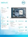Laptop Dell Pro 16 PC16255/AMD Ryzen AI 7 PRO 350/16GB/512GB SSD/16.0 FHD+/Radeon 860M/FgrPr/FHD/IR Cam/Mic/WLAN+BT/Backlit Kb/3