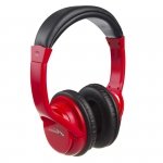 Słuchawki z mikrofonem Audiocore AC720 R Bluetooth V5.1, czerwone, bezprzewodowe, nauszne