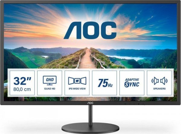 Monitor AOC 31,5&quot; Q32V4 HDMI DP głośniki