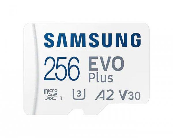 Karta pamięci Samsung EVO Plus microSDXC 256GB (130 MB/s) + adapter