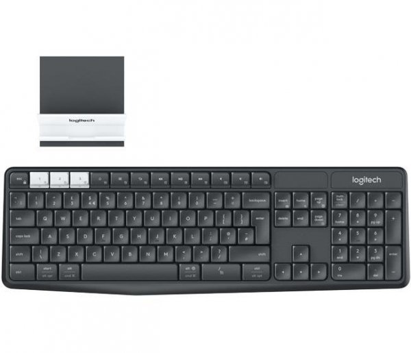Klawiatura bezprzewodowa Logitech K375s czarna