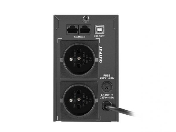 UPS Line-Interactive Office 850E LCD 850VA 2x230V PL