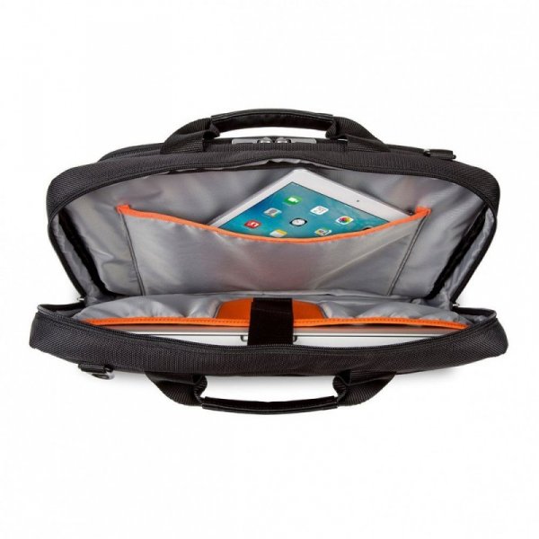 Torba na notebook CitySmart 14-15. 6 SlimLine Topload czarny/szary
