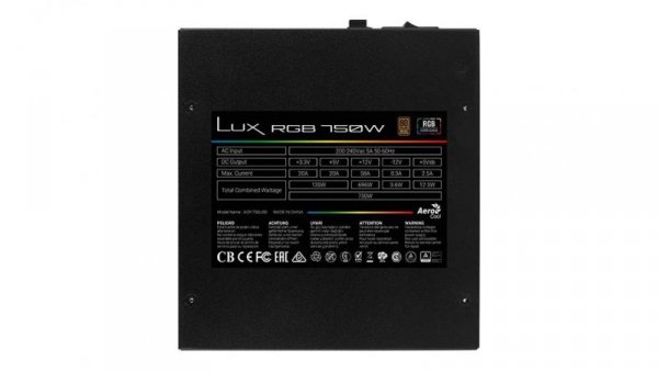 Zasilacz LUX RGB 750W 80+Bronze N.MODULAR ATX E
