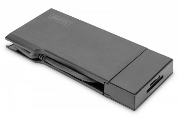 Stacja dokująca USB 3.0 Typ A, 7-portów, 4K 30Hz, HDMI, VGA, 2x USB 3.0, SD microSD, RJ45