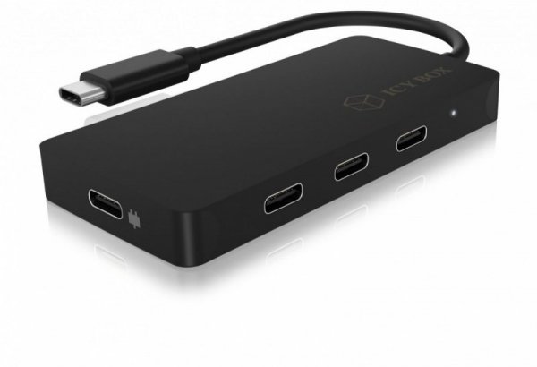 Hub IB-HUB1429-CPD 4x TYPE-C HUB USB, 3x TYPE-C, 1x TYPE-C  PD do 100 Watt