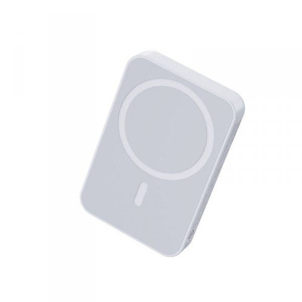 Powerbank indukcyjny 10000 mAh Fast Charging PD 20W MagSafe Biały