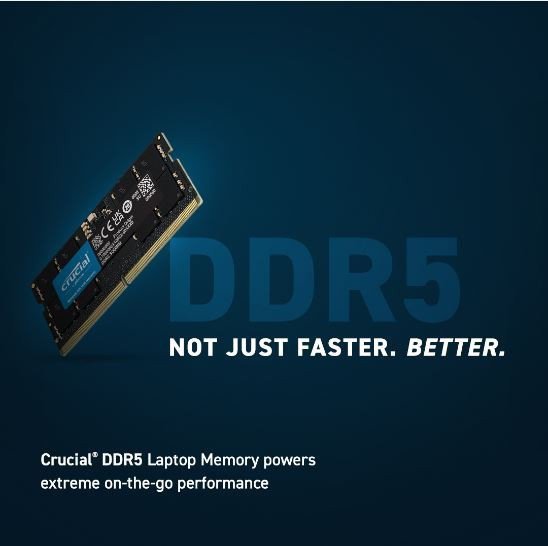 Pamięć do notebooka DDR5 SODIMM  32GB(2*16) /5600 CL46 (16Gbit)