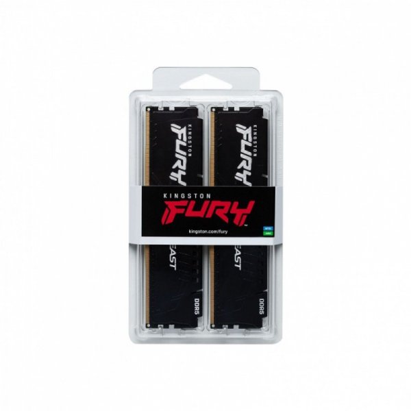 Pamięć DDR5 Fury Beast Black 32GB(2*16GB)/6000 CL36