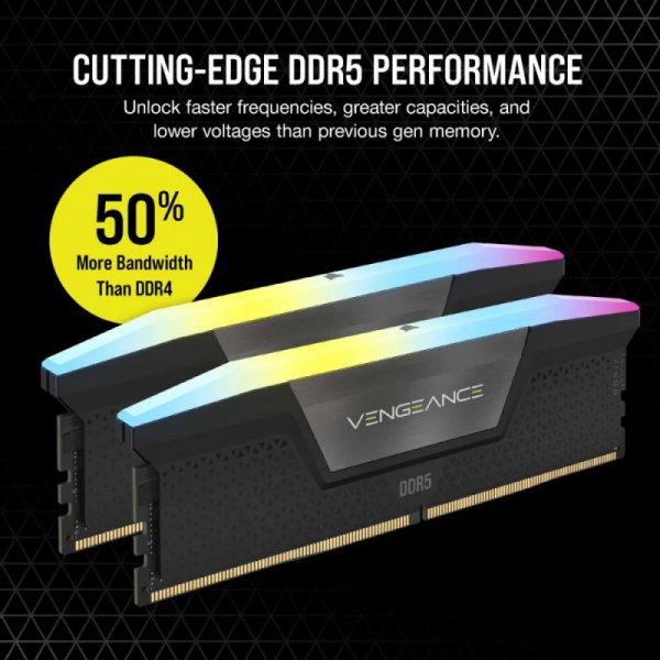 Pamięć DDR5 Vengeance RGB 48GB/6400 (2x24GB) CL36