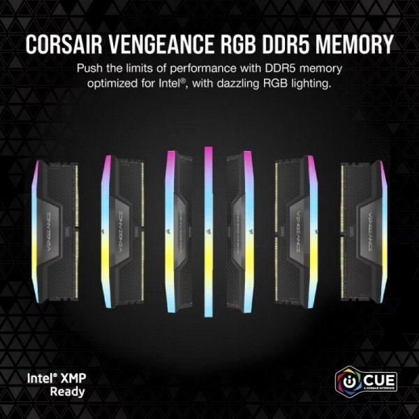 Pamięć DDR5 Vengeance RGB 96GB/6400(2*48GB) CL32