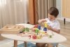 Drewniany zestaw konstrukcyjny Viga Toys 53 elementy w skrzynce Montessori