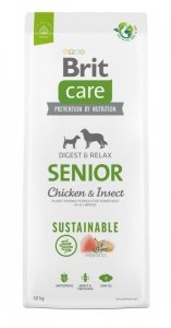 Brit Care Sustainable Senior Chicken Insect 12kg