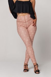 Legginsy taneczne MULTILOGO NUDE