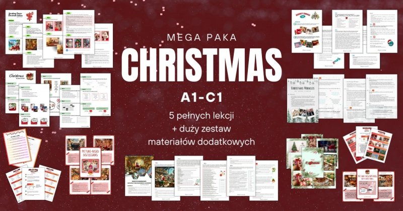 Christmas Pack Lekcje i Dodatkowe Materiały Na wszystkich poziomach