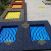 trampolina jumbo, trampolina kwadratowa, trampolina quad