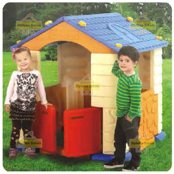 most z tunelem kolor, domek most z tunelem, domek leśna chata, z weranda domek, domek na plac zabaw, domek ogrodowy, domek do ogrodu, domek w serduszka, domek plastikowy z bala, duży domek, domek