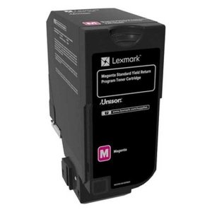 Lexmark oryginalny toner 74C20M0, magenta, 3000s, return