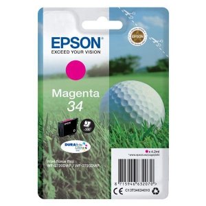 Epson oryginalny ink / tusz C13T34634010, T346340, magenta, 4.2ml