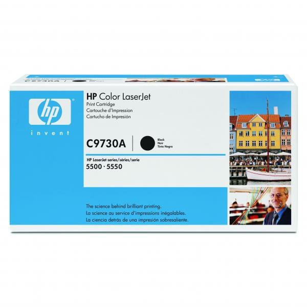 HP oryginalny toner C9730A, HP 645A, black, 13000s