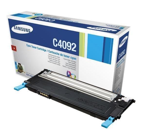 Toner Samsung oryginalny CLT-C4092S cyan do CLP-310 /CLP-310N /CLP-315 /CLP-315N /CLX-3170 /CLX-317ON /CLX-3170FN /CLX-3175 na 1 tys. str.