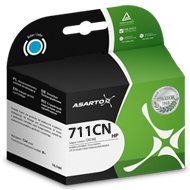 Tusz Asarto do HP 711 T120/T520 | CZ130A | cyan