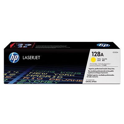 Toner oryginalny HP 128A (CE322A) yellow do HP Color LaserJet Pro CP1525n / Pro CP1525nw / CM 1415fn /  CM 1415fnw na 1,3 tys. str.