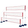 NT0300 3w1 SIATKA MULTIFUNKCYJNA BADMINTON+TENIS+SIATKÓWKA POKROWIEC PEŁNY NILS