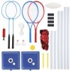 NT0300 3w1 SIATKA MULTIFUNKCYJNA BADMINTON+TENIS+SIATKÓWKA POKROWIEC PEŁNY NILS